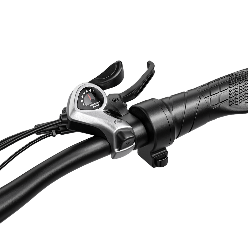 SHENGMILO S700 pro 26" Step-Thru Fat Tire Electric City Bike 2000W Motor 48V 25Ah Battery