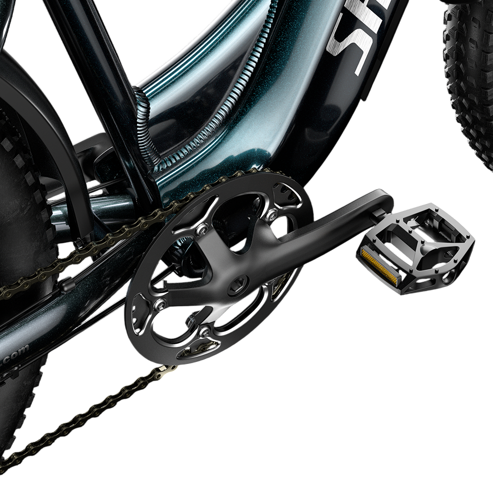 SHENGMILO S700 pro 26" Step-Thru Fat Tire Electric City Bike 2000W Motor 48V 25Ah Battery