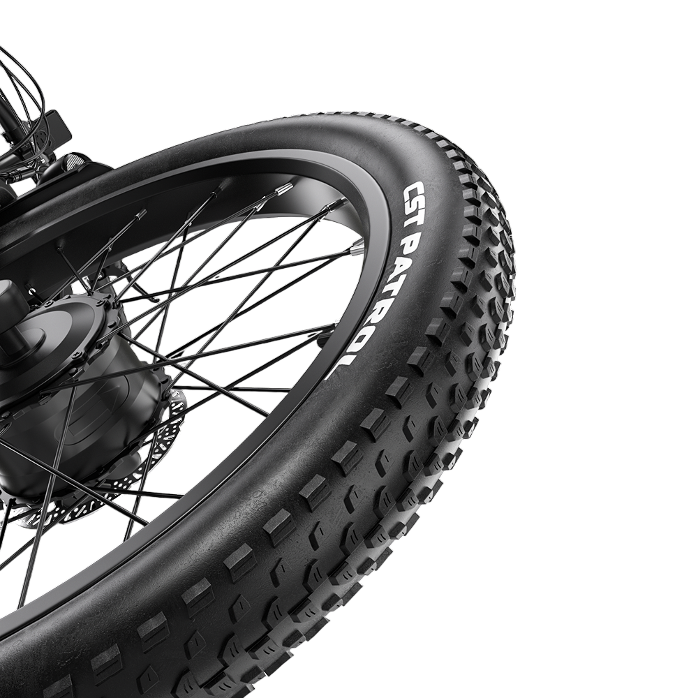 SHENGMILO S700 pro 26" Step-Thru Fat Tire Electric City Bike 2000W Motor 48V 25Ah Battery