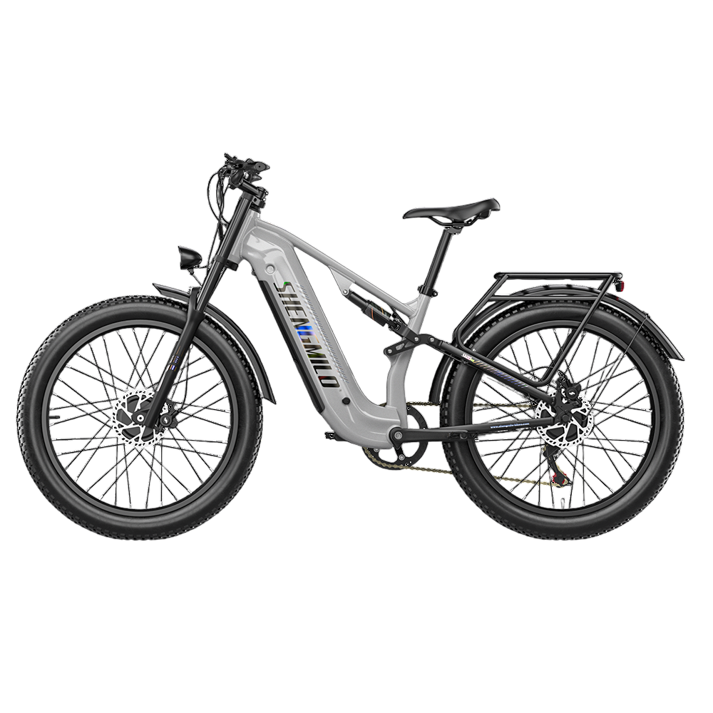 SHENGMILO S600 PRO 26" Electric Mountain Bike 2000W Dual Motor 48V 25Ah Battery