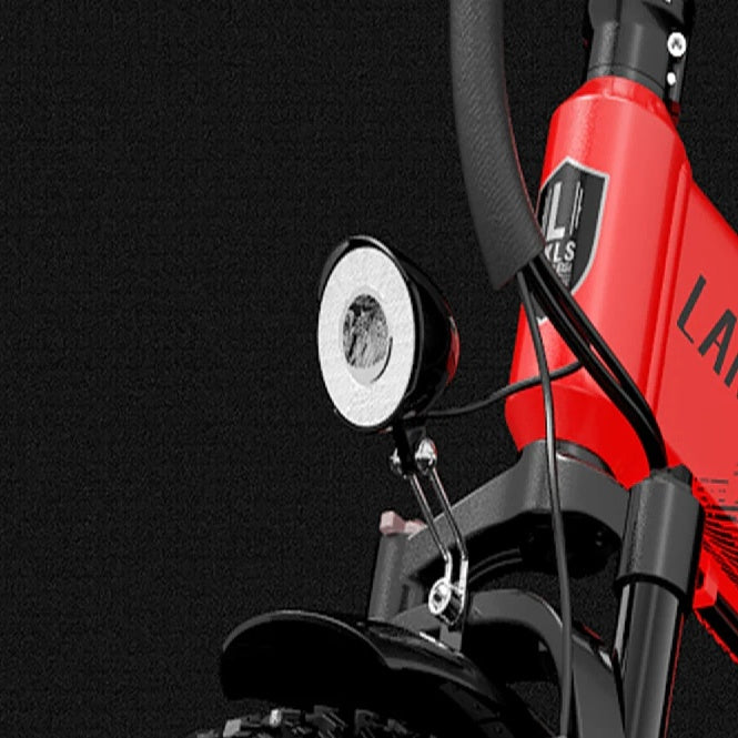 LANKELEISI X2000 MAX 20" Foldable Electric Bike 1000W*2 Dual Motor 2000W 48V 20Ah Battery