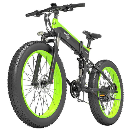 BEZIOR X1500 26" Electric Mountain Bike 1500W Motor 48V 12.8Ah Battery