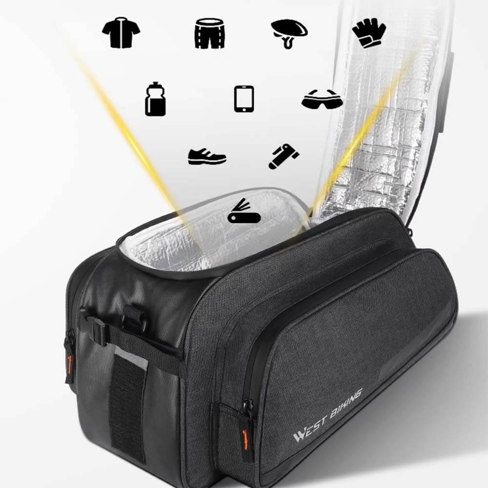 SHENGMILOBike Rack Bag for Travel