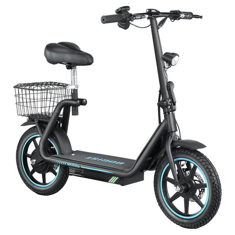BOGIST M5 Elite 14" Electric Scooter 500W Motor 48V 13Ah Seat and Cargo Carrier