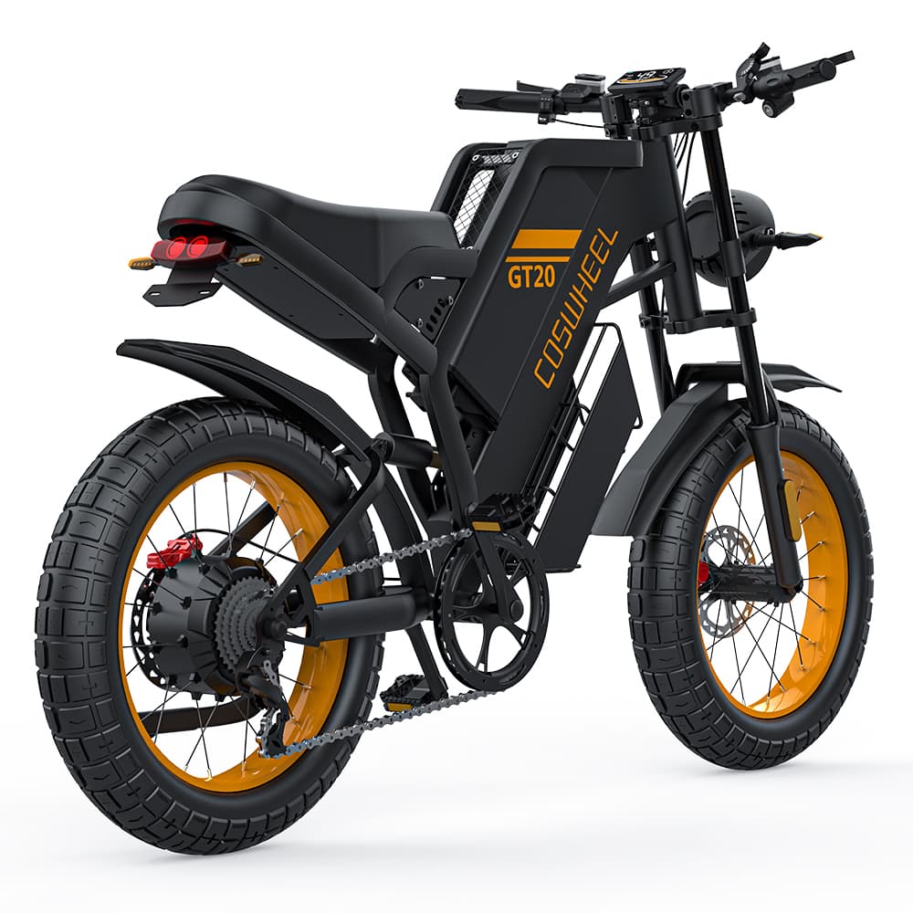 COSWHEEL GT20 20" Off-Road Electric Bike 1000W Motor 48V 25Ah Battery