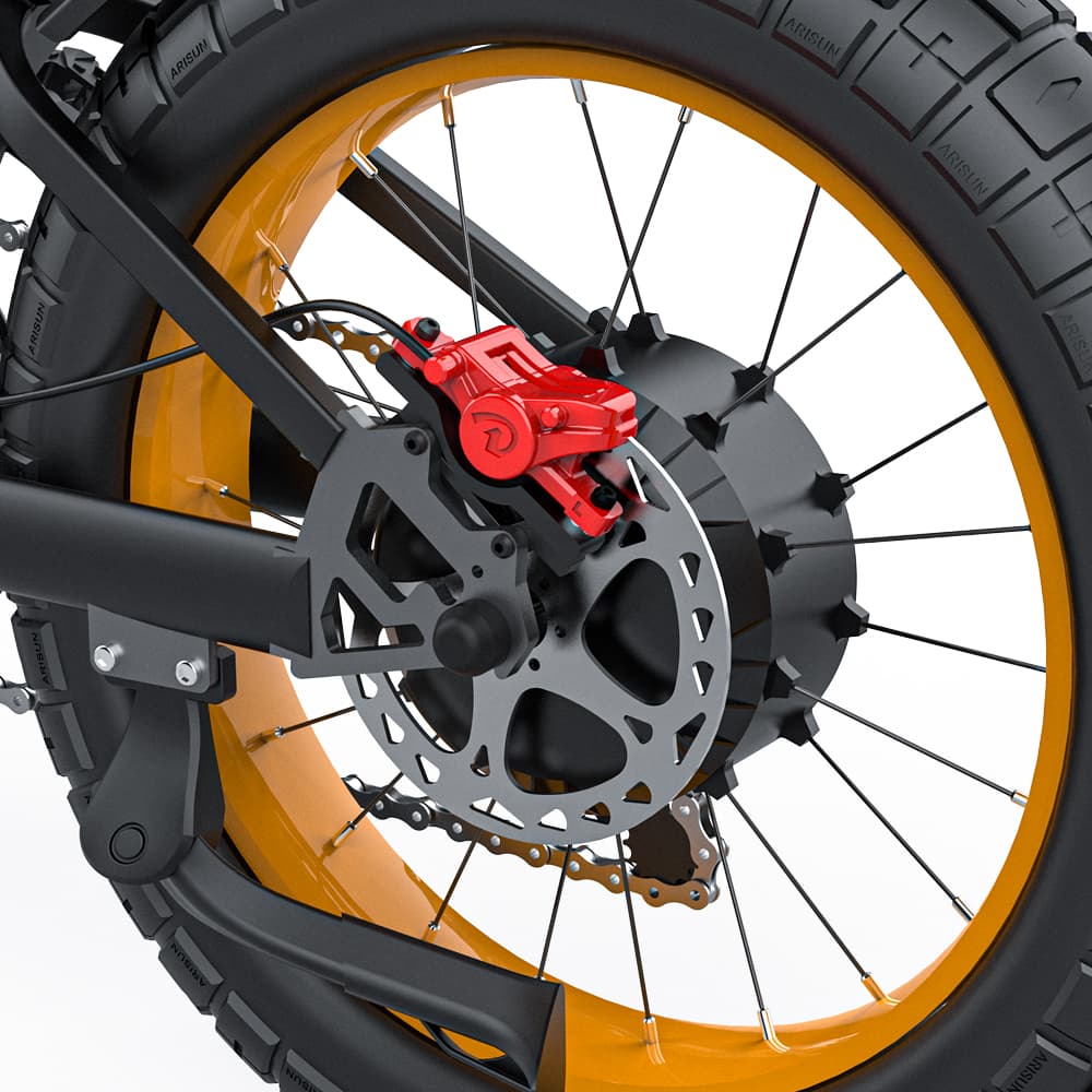 COSWHEEL GT20 20" Off-Road Electric Bike 1000W Motor 48V 25Ah Battery