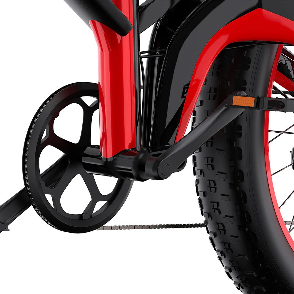 DUOTTS N26 26" Fat Tire Electric Bike 750W*2 Dual Motors 48V 20Ah Battery