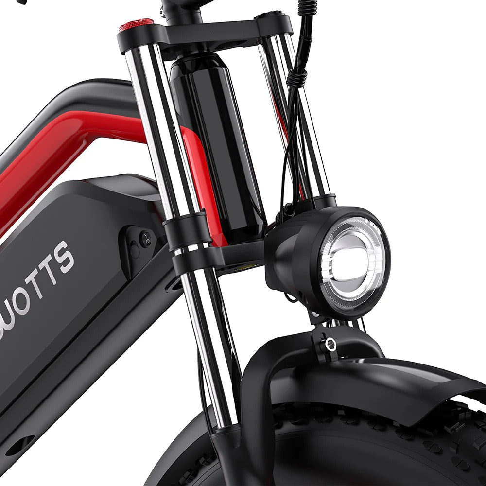 DUOTTS N26 26" Fat Tire Electric Bike 750W*2 Dual Motors 48V 20Ah Battery