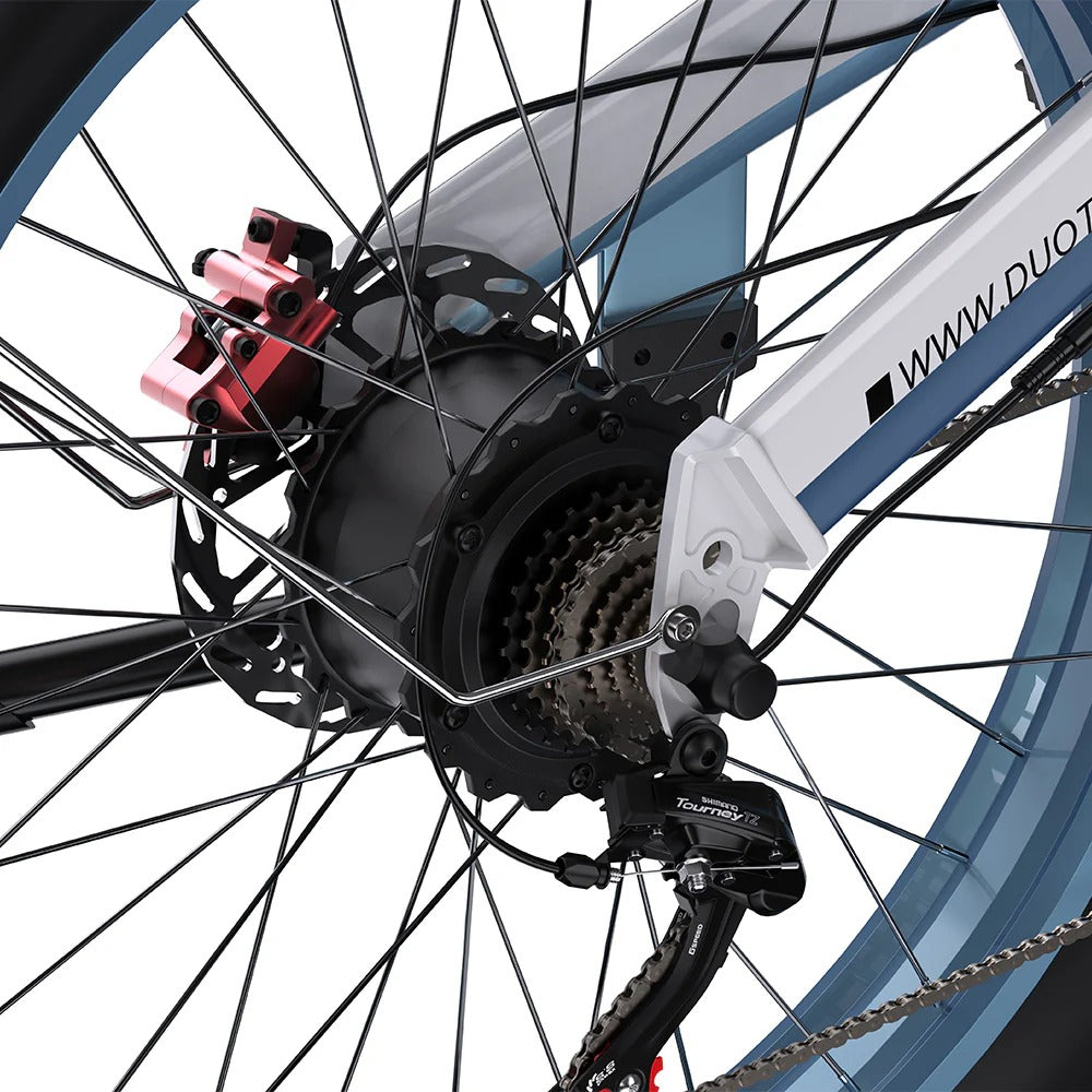 DUOTTS N26 26" Fat Tire Electric Bike 750W*2 Dual Motors 48V 20Ah Battery