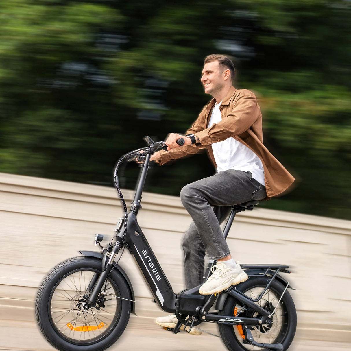 ENGWE L20 3.0 Boost 20" Step-Thru Electric Bike 250W Motor 48V 13.5Ah Battery