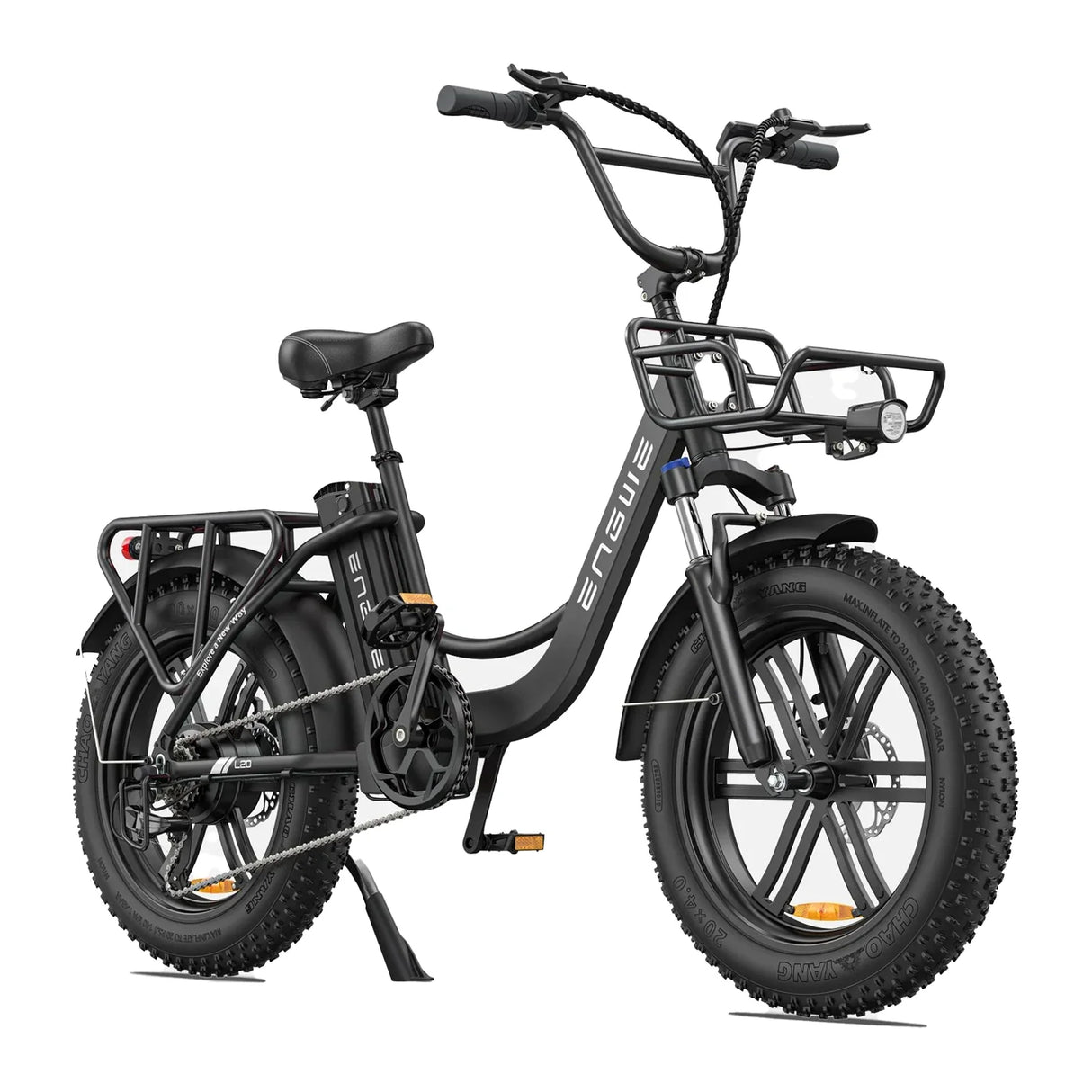 ENGWE L20 20" Step-Thru Electric Bike 250W Motor Peak 48V 13Ah Battery