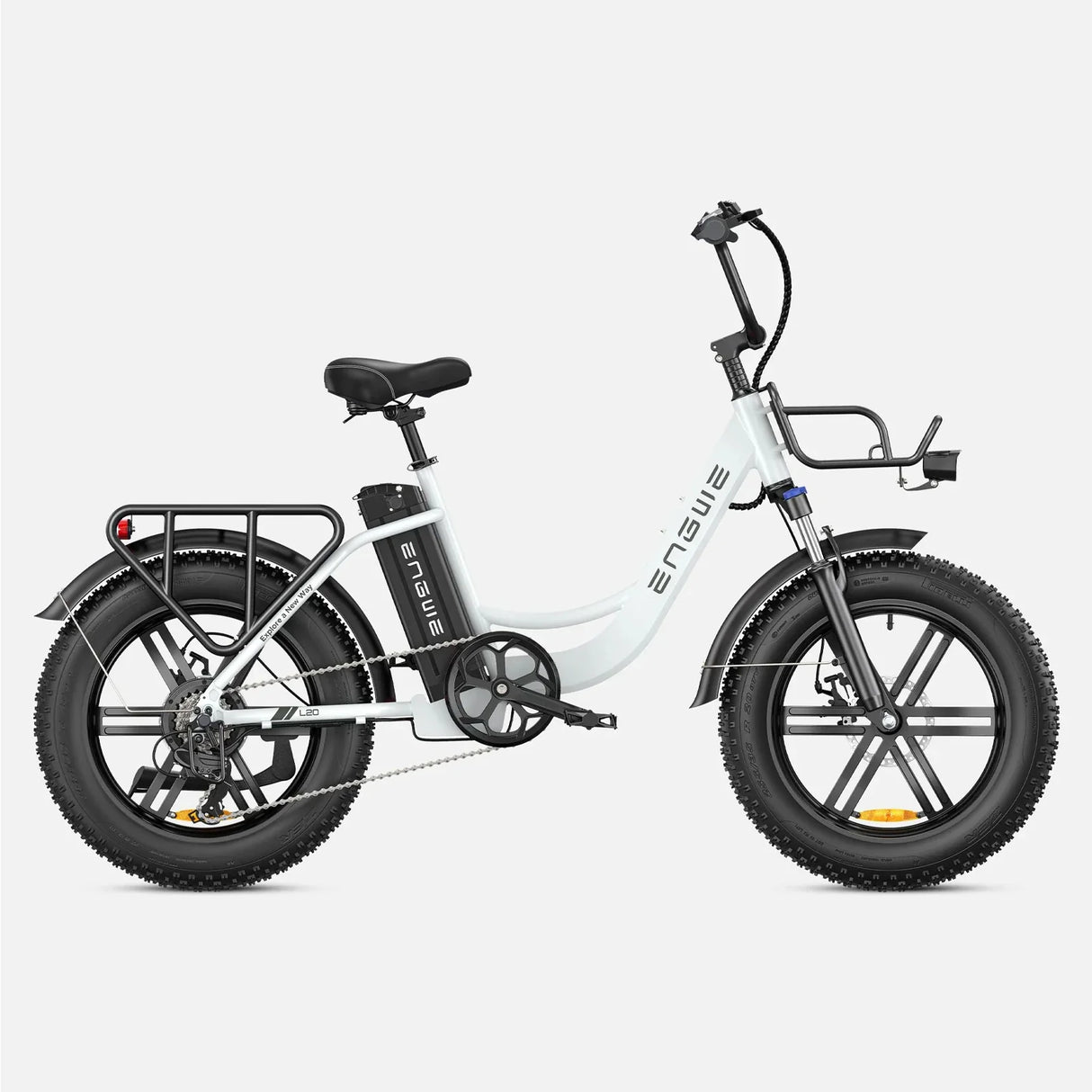 ENGWE L20 20" Step-Thru Electric Bike 250W Motor Peak 48V 13Ah Battery