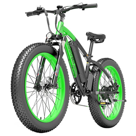 GOGOBEST GF600 26" Fat Tire Electric Mountain Bike 1000W Motor 48V 13Ah Battery
