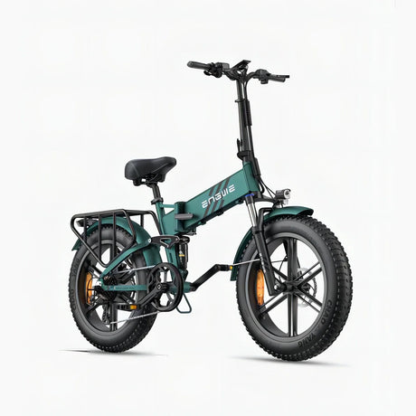 ENGWE Engine Pro 2.0 20" Fat Tire Folding Electric Bike 1200W(PEAK) Motor 48V 16Ah Battery