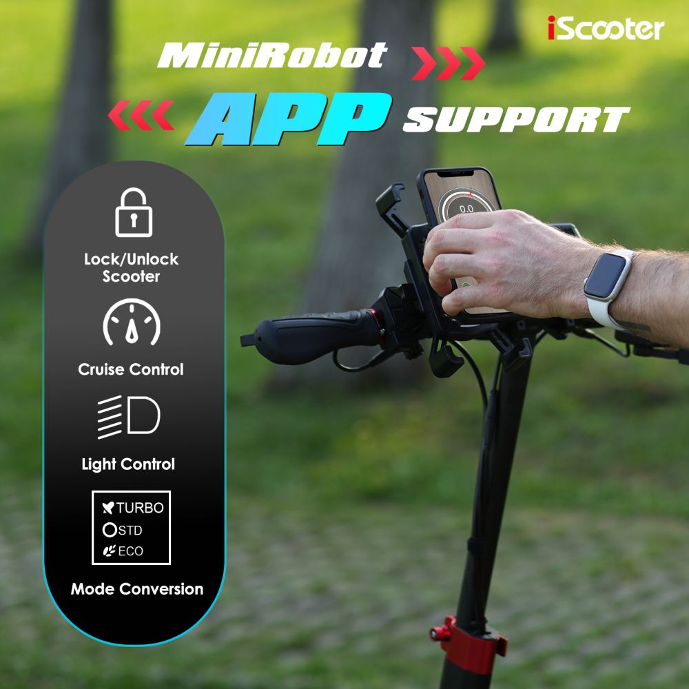 ISCOOTER IX3 10" Off Road Electric Scooter 800W Motor 48V 10Ah Battery