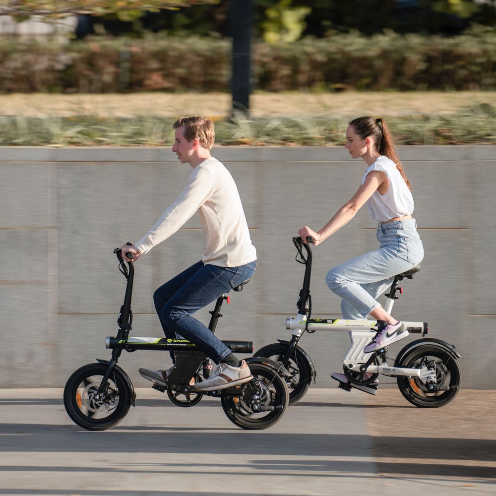 Vélo électrique pliable ISINWHEEL U1 14 pouces, moteur 500 W, batterie 36 V 7,8 Ah