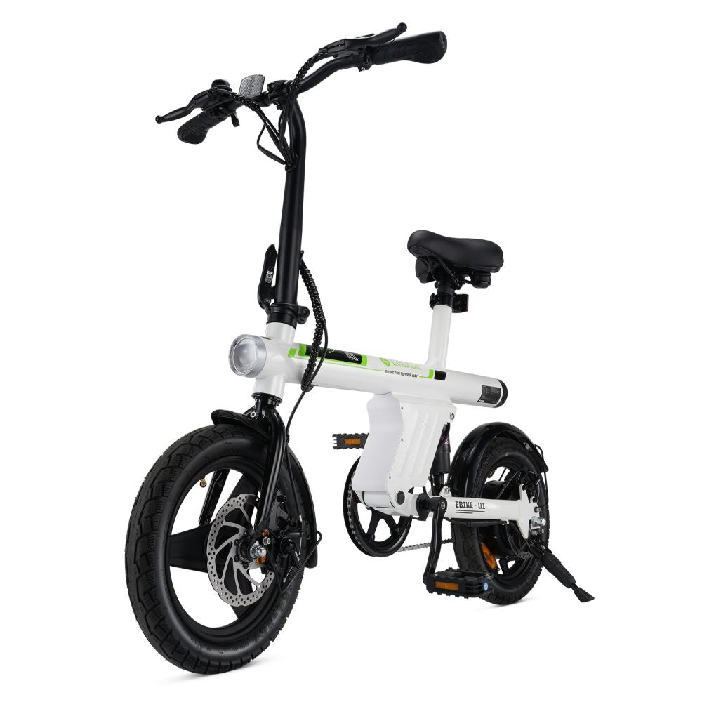Vélo électrique pliable ISINWHEEL U1 14 pouces, moteur 500 W, batterie 36 V 7,8 Ah
