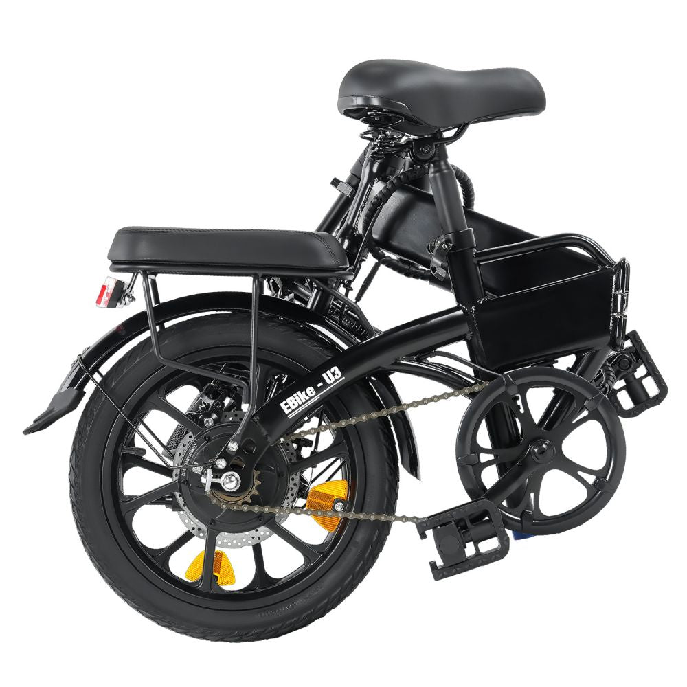 ISINWHEEL U3 16" Folding Electric Bike 250W (Peak 500W) Motor 36V 7.8Ah Battery