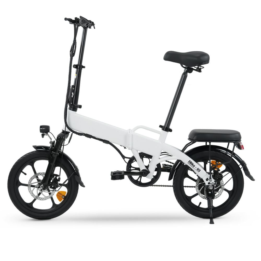 ISINWHEEL U3 16" Folding Electric Bike 250W (Peak 500W) Motor 36V 7.8Ah Battery