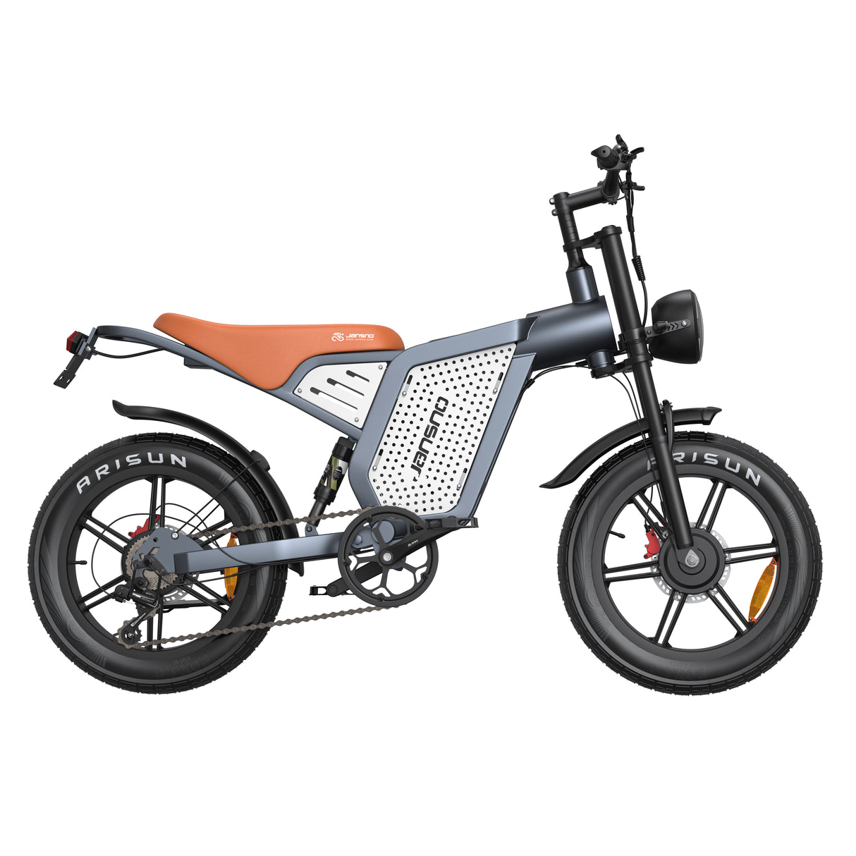 JANSNO X60G 20" Fat Tires Electric Bikes 750W*2 Dual Motor 48V 23Ah Battery