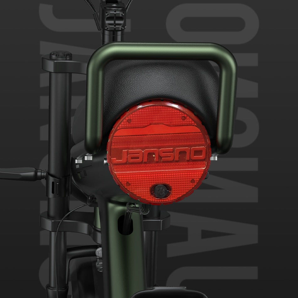 JANSNO X90 16" Off Road Electric Bike 750W Motor 48V 14Ah Battery