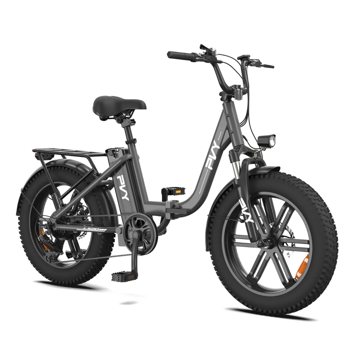 PVY LS20 20" Step-through Folding Electric Bike 250W Motor 48V 16.5AH Battery