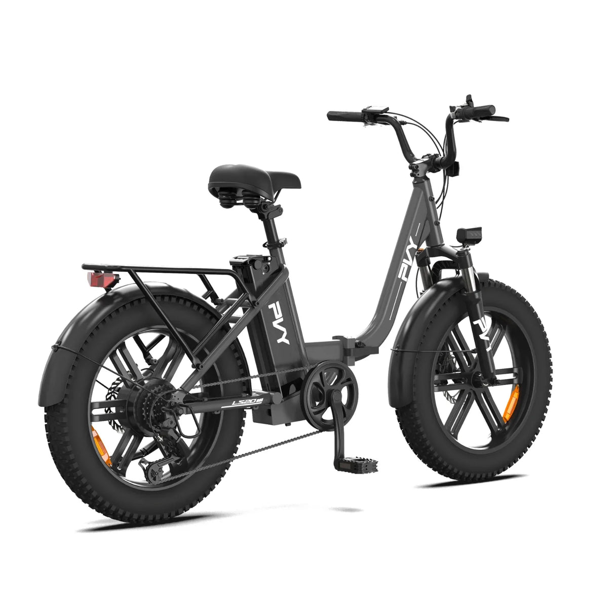PVY LS20 20" Step-through Folding Electric Bike 250W Motor 48V 16.5AH Battery