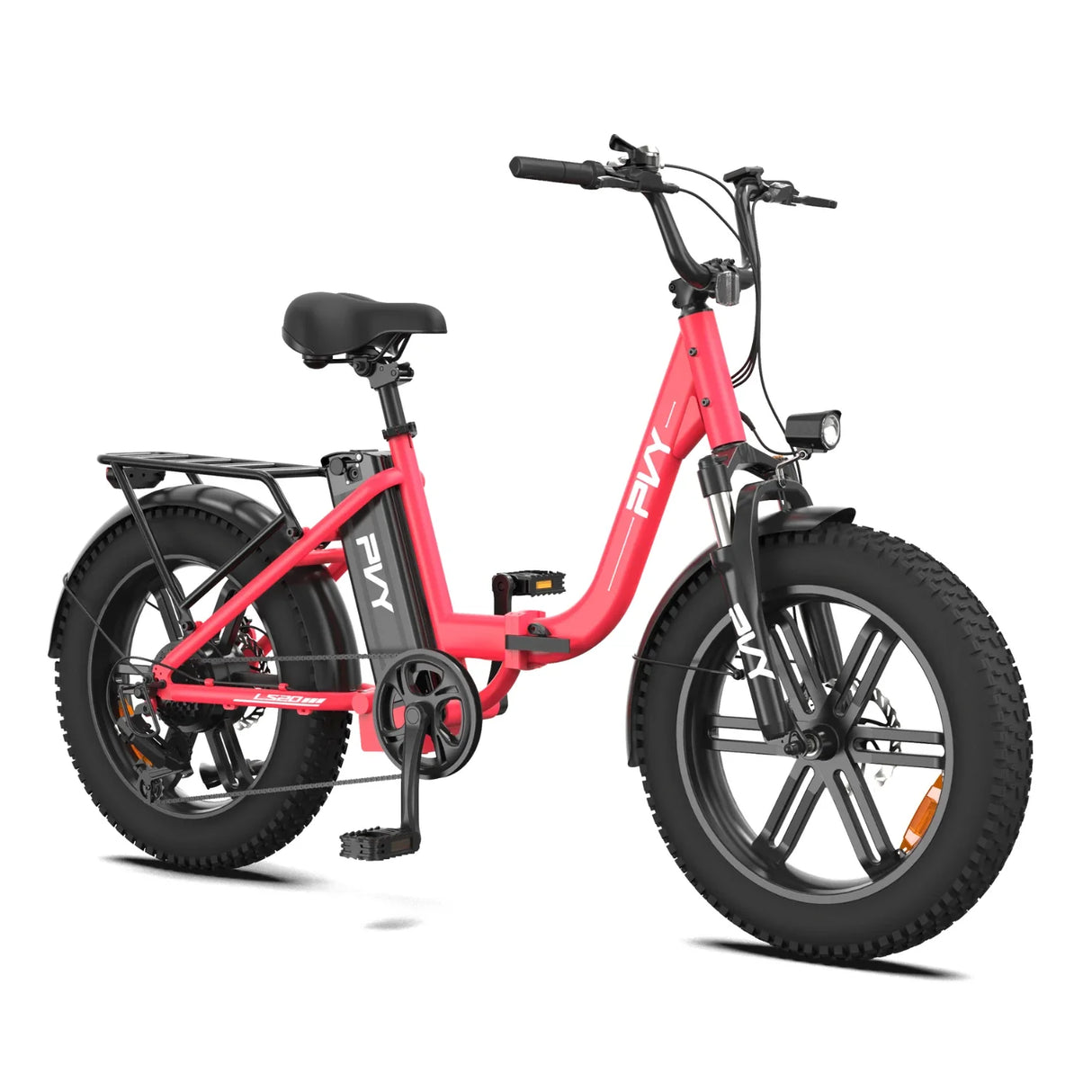 PVY LS20 20" Step-through Folding Electric Bike 250W Motor 48V 16.5AH Battery