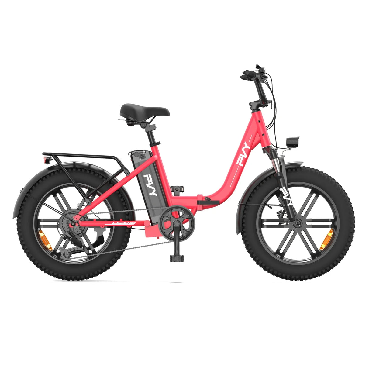 PVY LS20 20" Step-through Folding Electric Bike 250W Motor 48V 16.5AH Battery