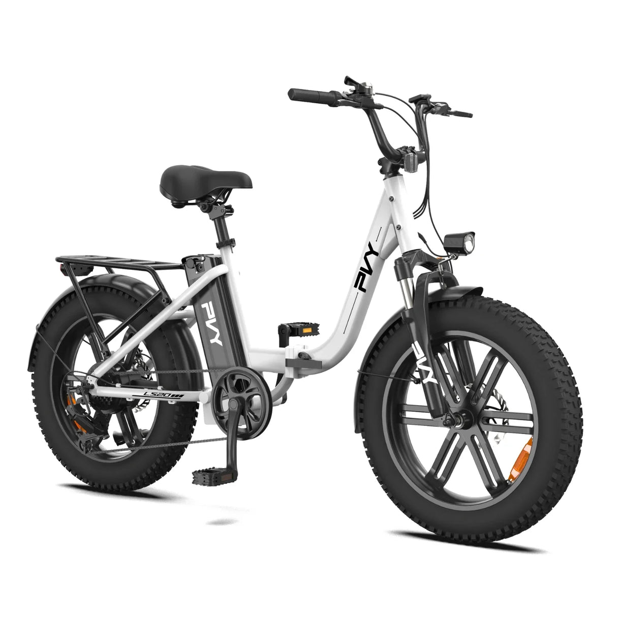 PVY LS20 20" Step-through Folding Electric Bike 250W Motor 48V 16.5AH Battery