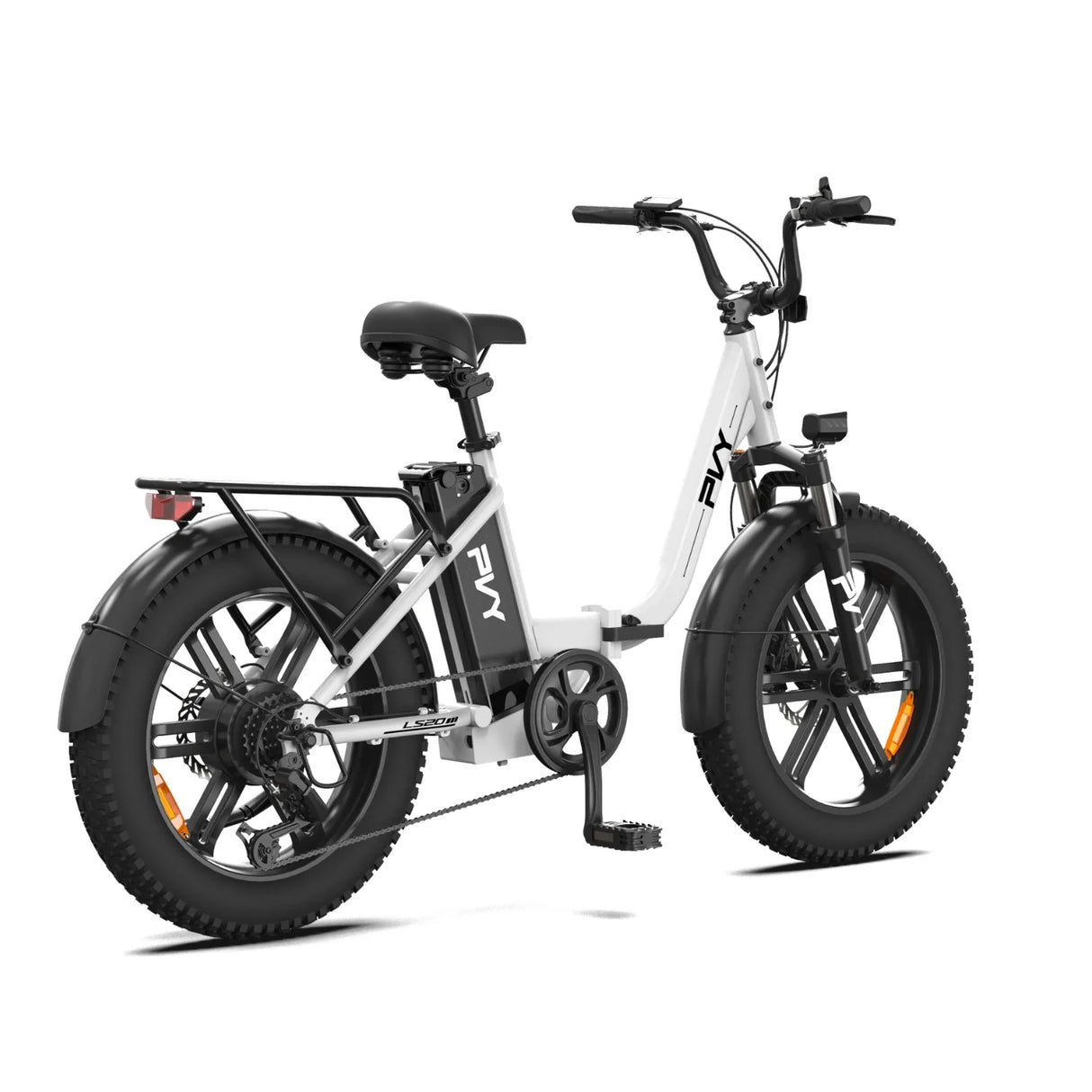 PVY LS20 20" Step-through Folding Electric Bike 250W Motor 48V 16.5AH Battery