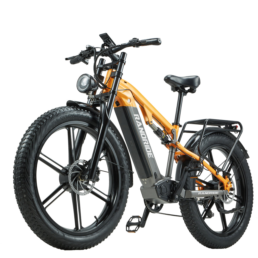 RANDRIDE YX80-2 26" Mountain Electric Bike 1000W*2 Dual Motors 48V 20Ah Battery