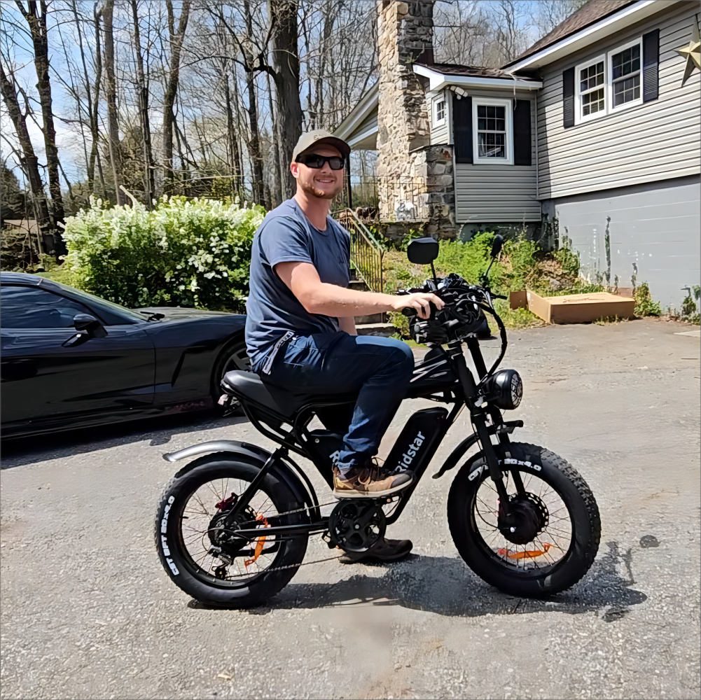 YVY Q20 Pro Off-Road Electric Bike Combo