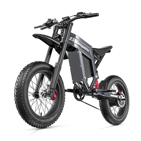 SHENGMILO S900 20" Off-Road Electric Bike 1500W Motor 60V 30Ah Battery