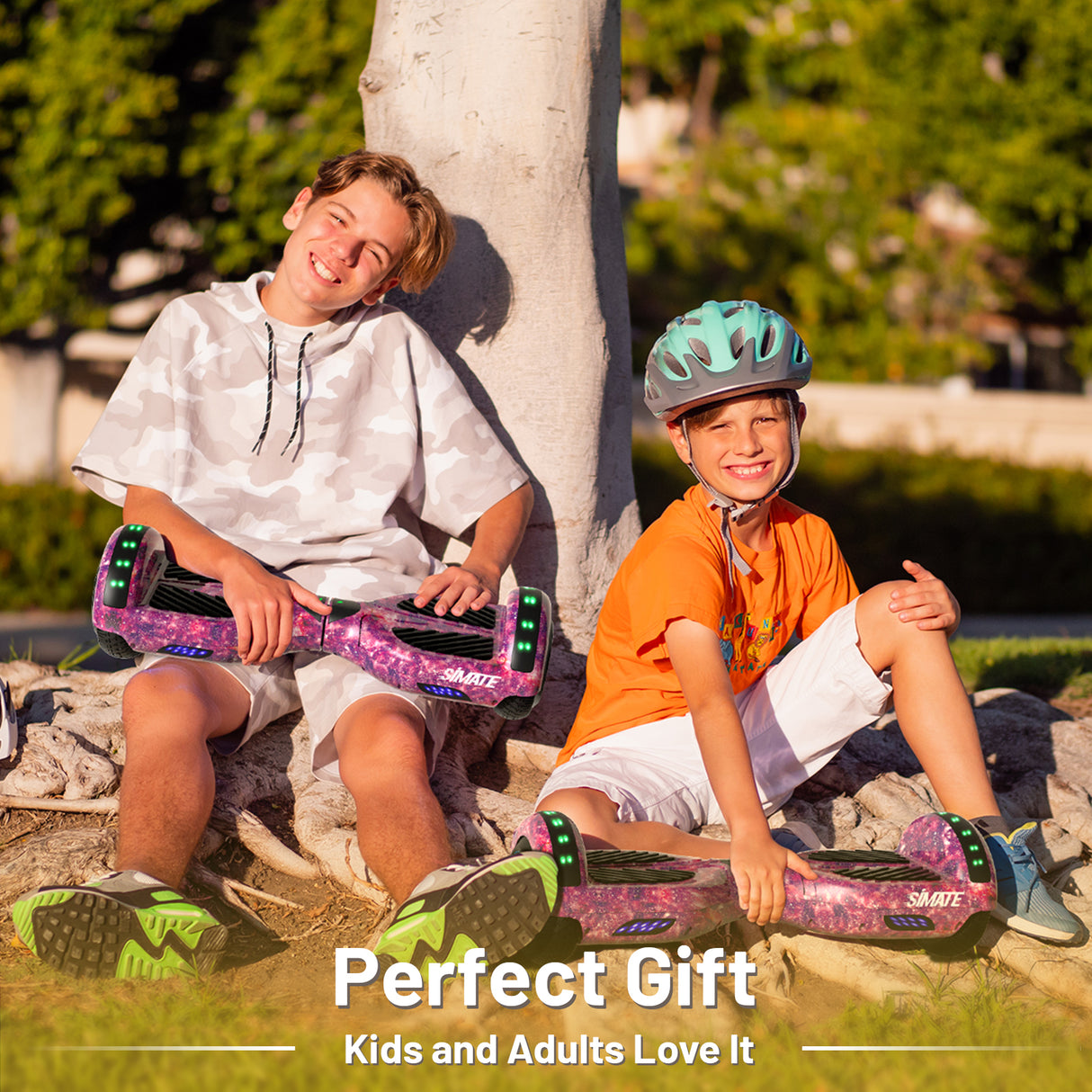 SIMATE Apato P6 6.5" Kids Bluetooth Hoverboard 500W Motor 36V 2.0Ah Battery