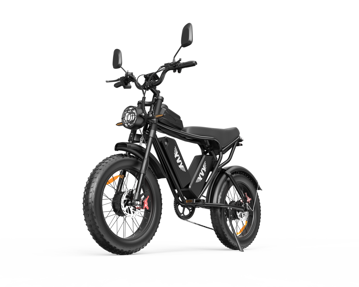 YVY C20Max(Q20 Pro) 20" Fat Tires Electric Bike 2*750W Motor 52V 40Ah Dual Battery