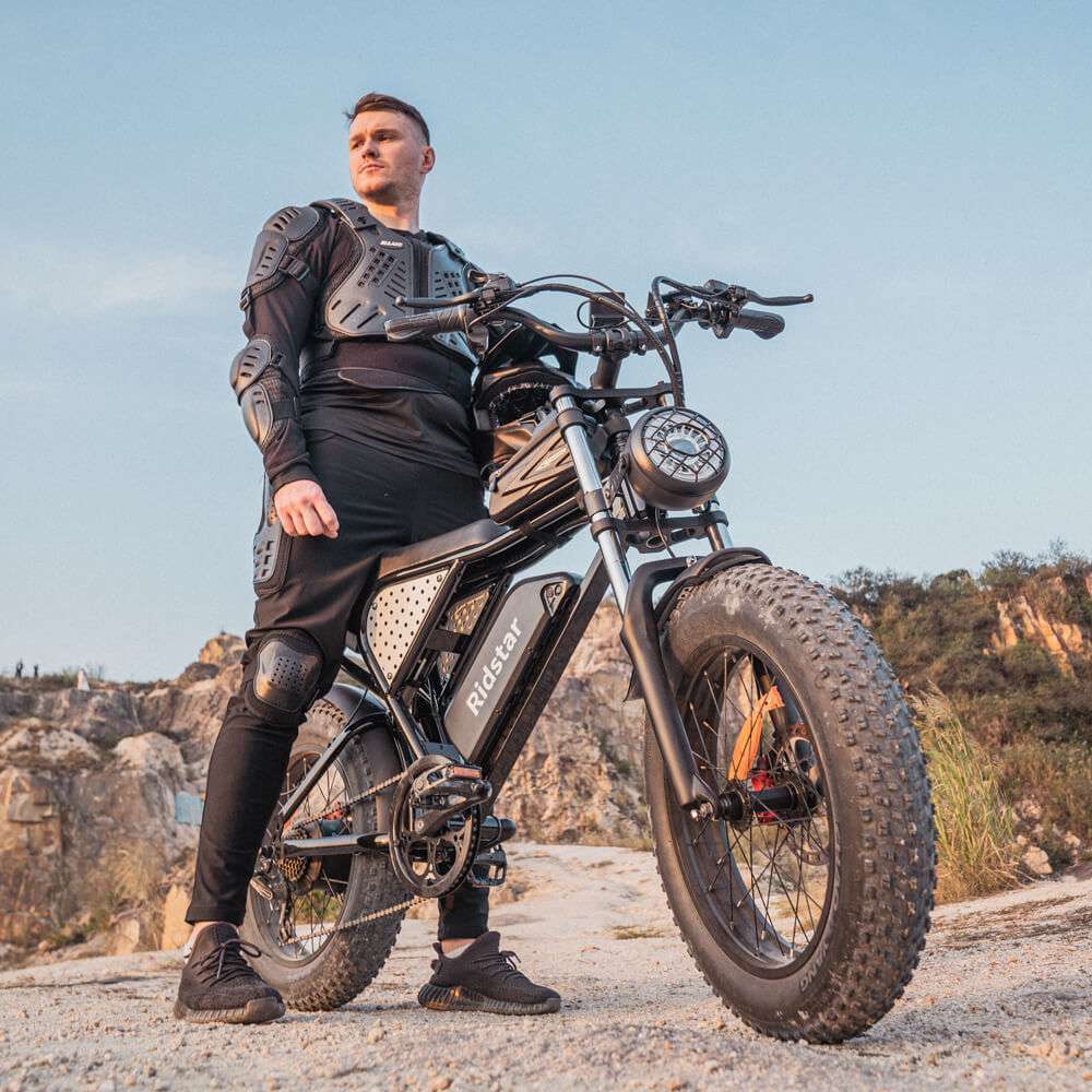 Ridstar-Q20-Lite-Fat-Tires-Electric-Bike-1000W-Motor-48V-15Ah-Battery-black