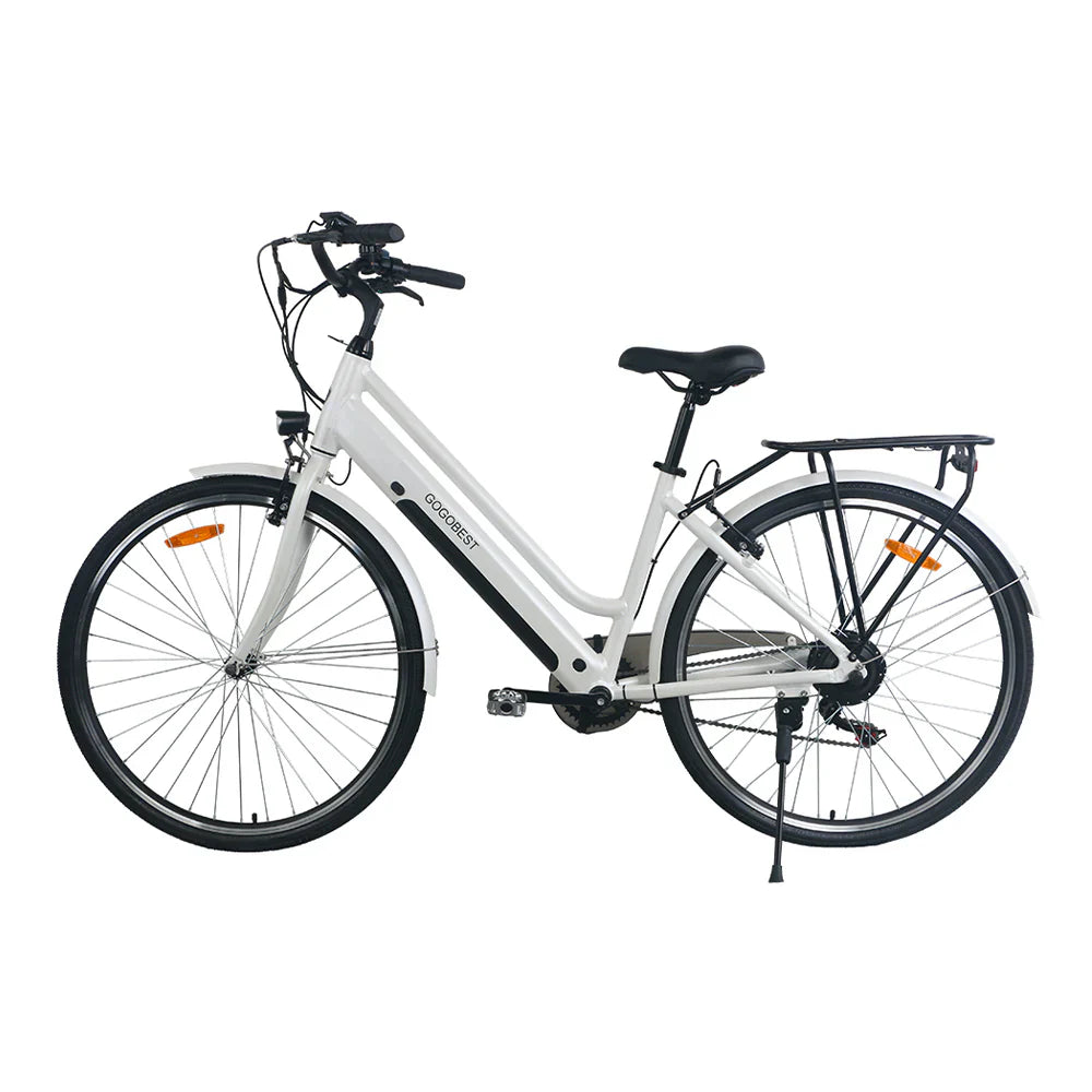 GOGOBEST GM28 27.5" Electric City Bike 350W Motor 36V 10.4Ah Battery