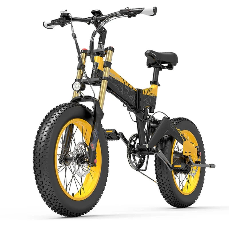 LANKELEISI X3000PLUS-UP 20" All-Terrain Electric Bike 1000W Motor 48V 17.5Ah Battery