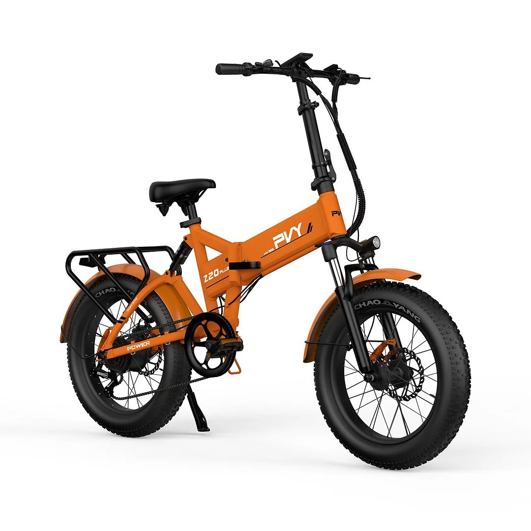 PVY Z20 Plus Fat Tire Electric Folding Bike 1000W Motor Combo
