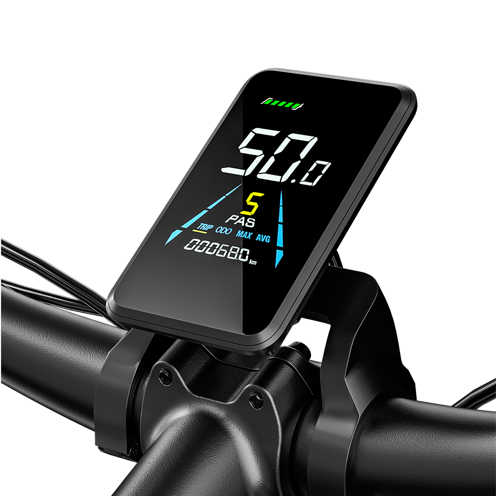 Vélo de montagne électrique SHENGMILO S600 26 pouces, double moteur 2000 W, batterie 48 V 17,5 Ah