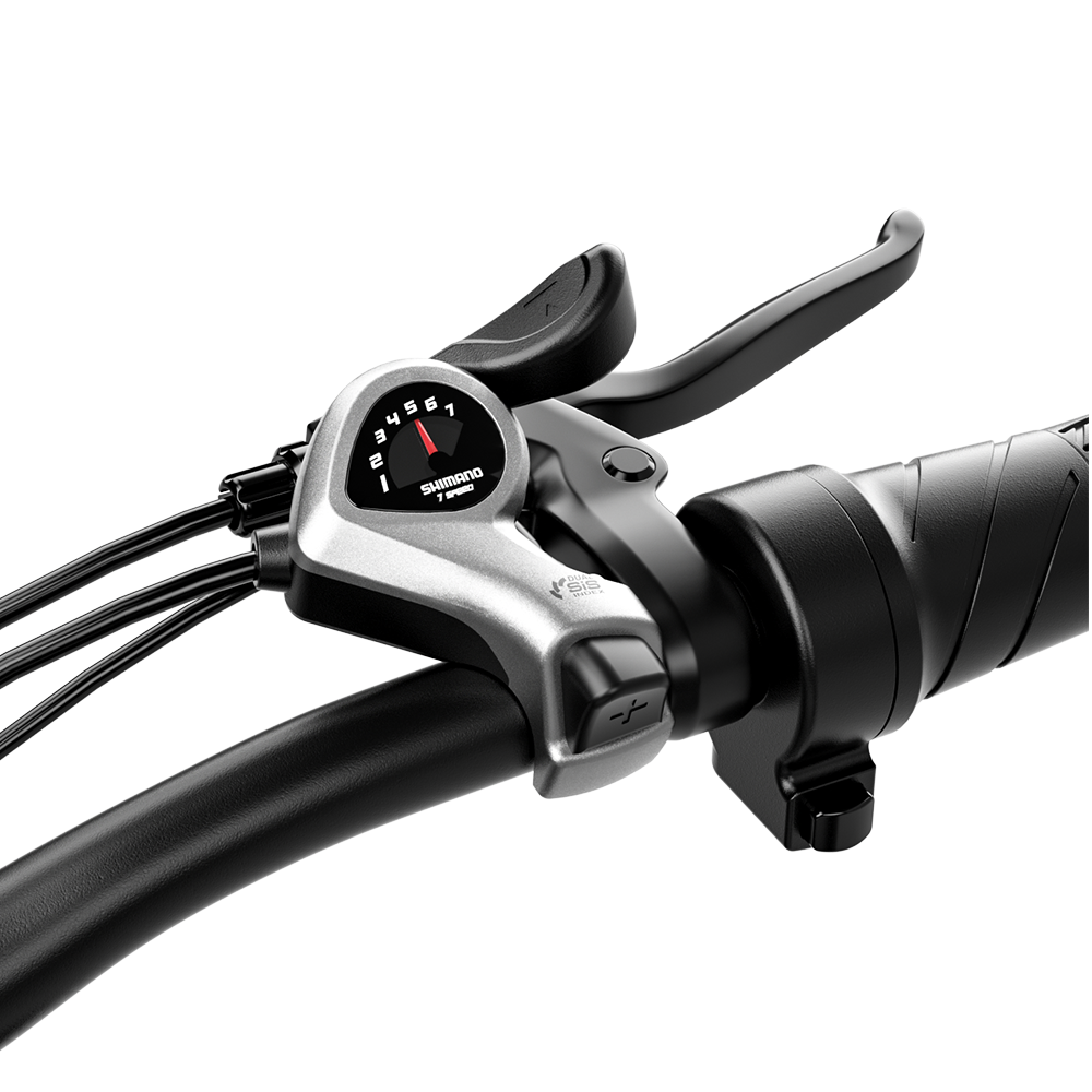 Vélo de montagne électrique SHENGMILO S600 26 pouces, double moteur 2000 W, batterie 48 V 17,5 Ah