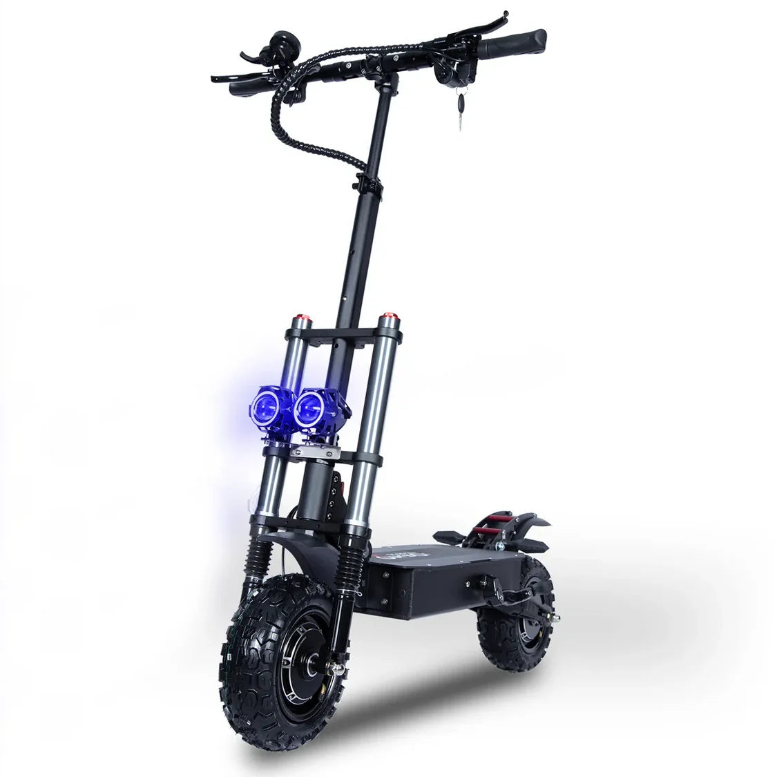 TOURSOR E5B 11" Folding Electric Scooter with Seat 2*3000W Dual Motors 60V 35Ah Battery