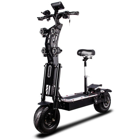 TOURSOR X13 72V 13" Folding Electric Scooter with Seat 2*5000W Dual Motors 72V 40Ah Battery