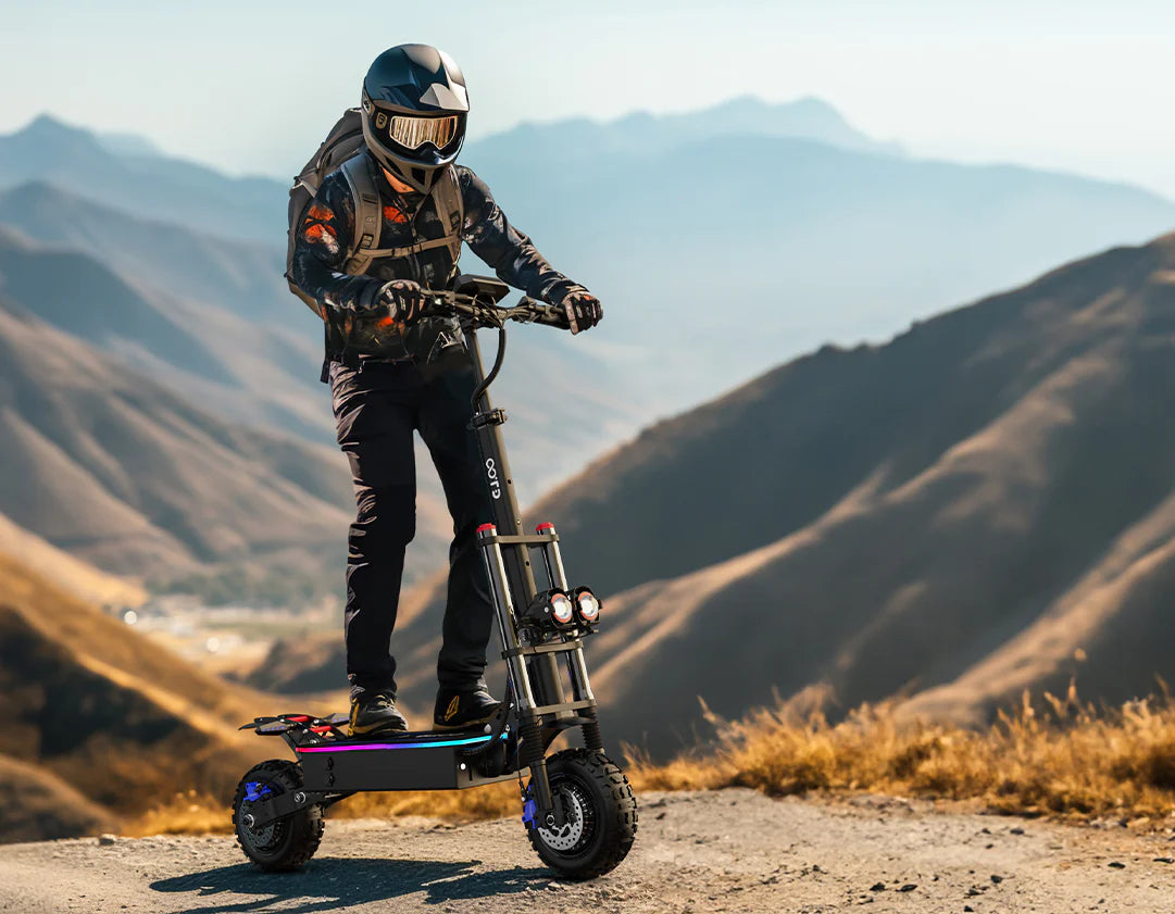 A True Road Beast: Off-Road Scooter DUOTTS OOTD D88