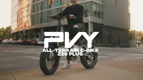 A closer look at the PVY Z20 Plus Folding Electric Bike