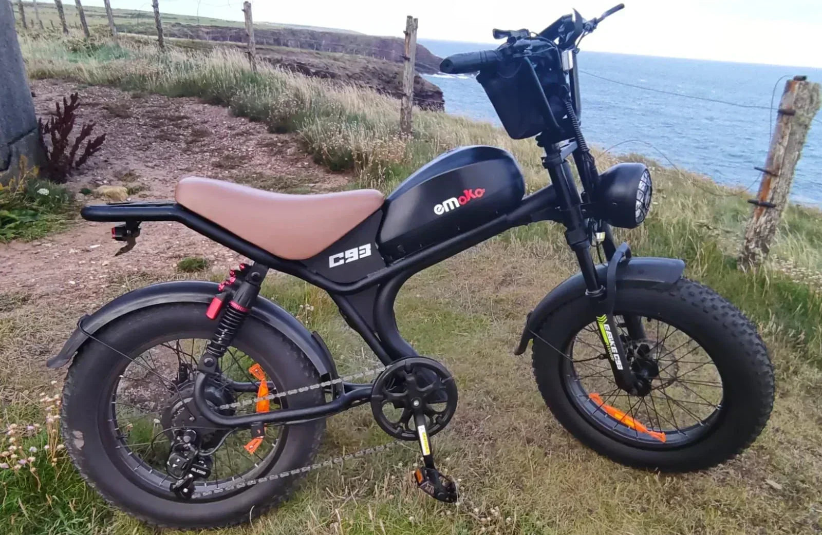 Conquer Any Terrain with the EMOKO C93  Fat Tire Electric Off-Road Bike