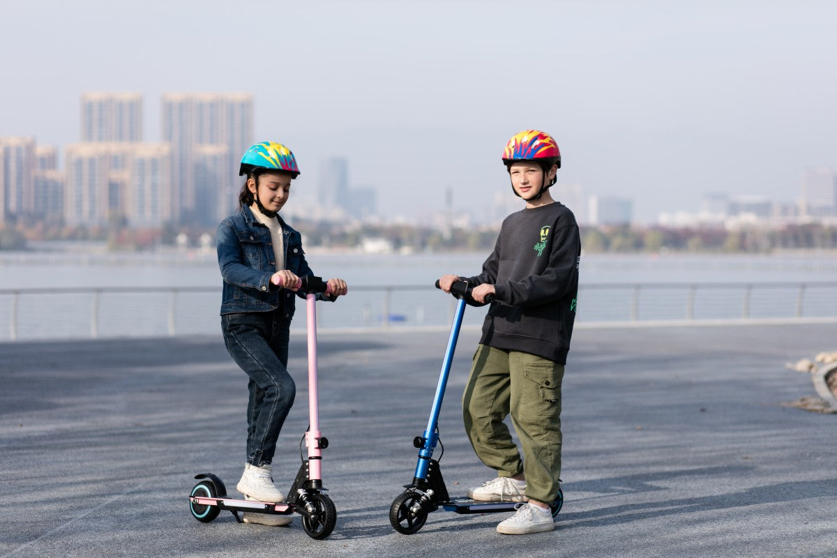 SIMATE S5 Kids Folding Electric Scooter – Fun, Safe, Perfect for Adventure