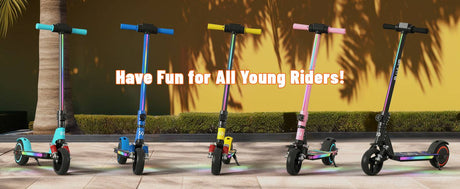 SIMATE Kids Electric Scooter: Developing Future Riders with Fun and Safety