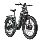 SHENGMILO S700 pro 26" Step-Thru Fat Tire Electric City Bike 2000W Motor 48V 25Ah Battery